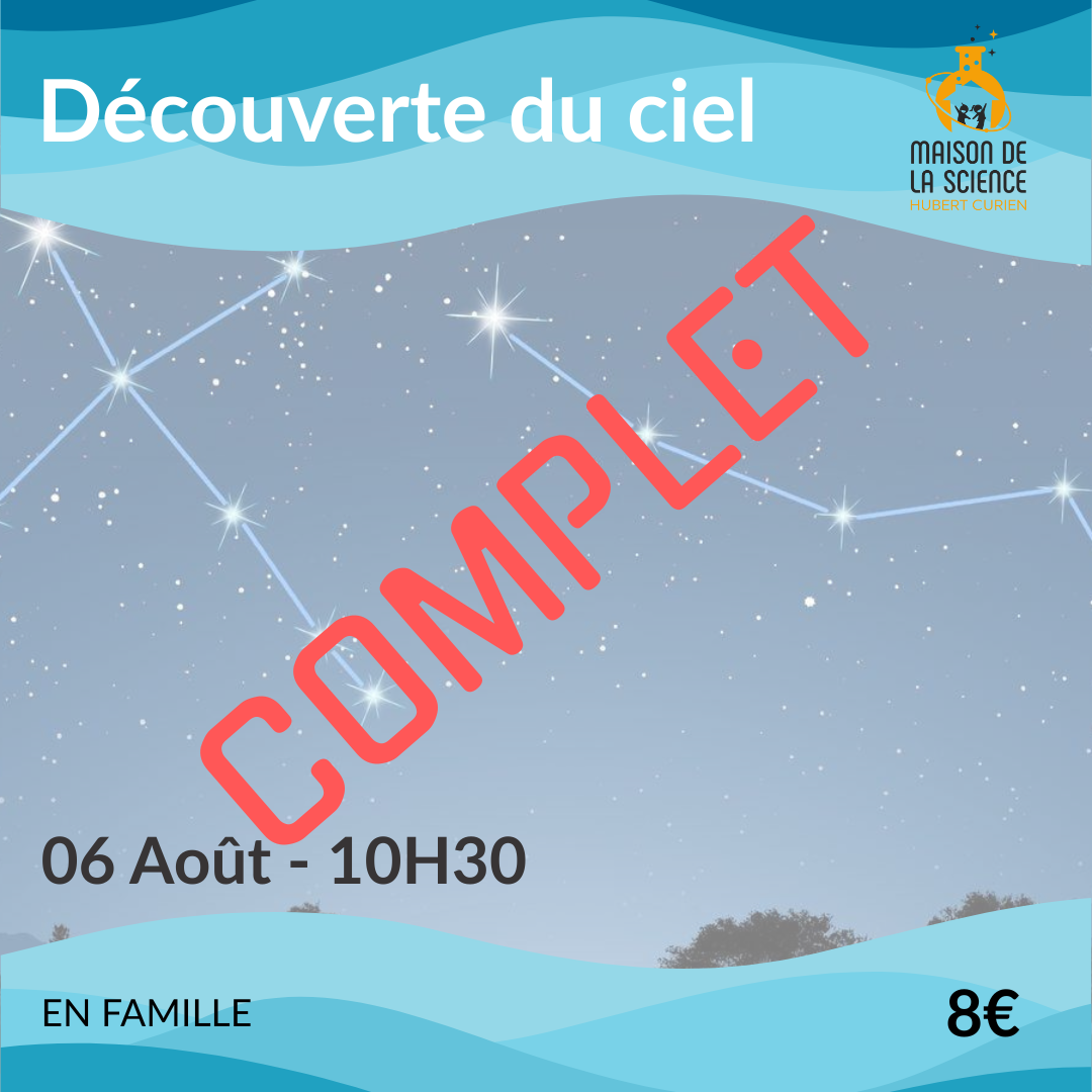 Découverte du ciel
