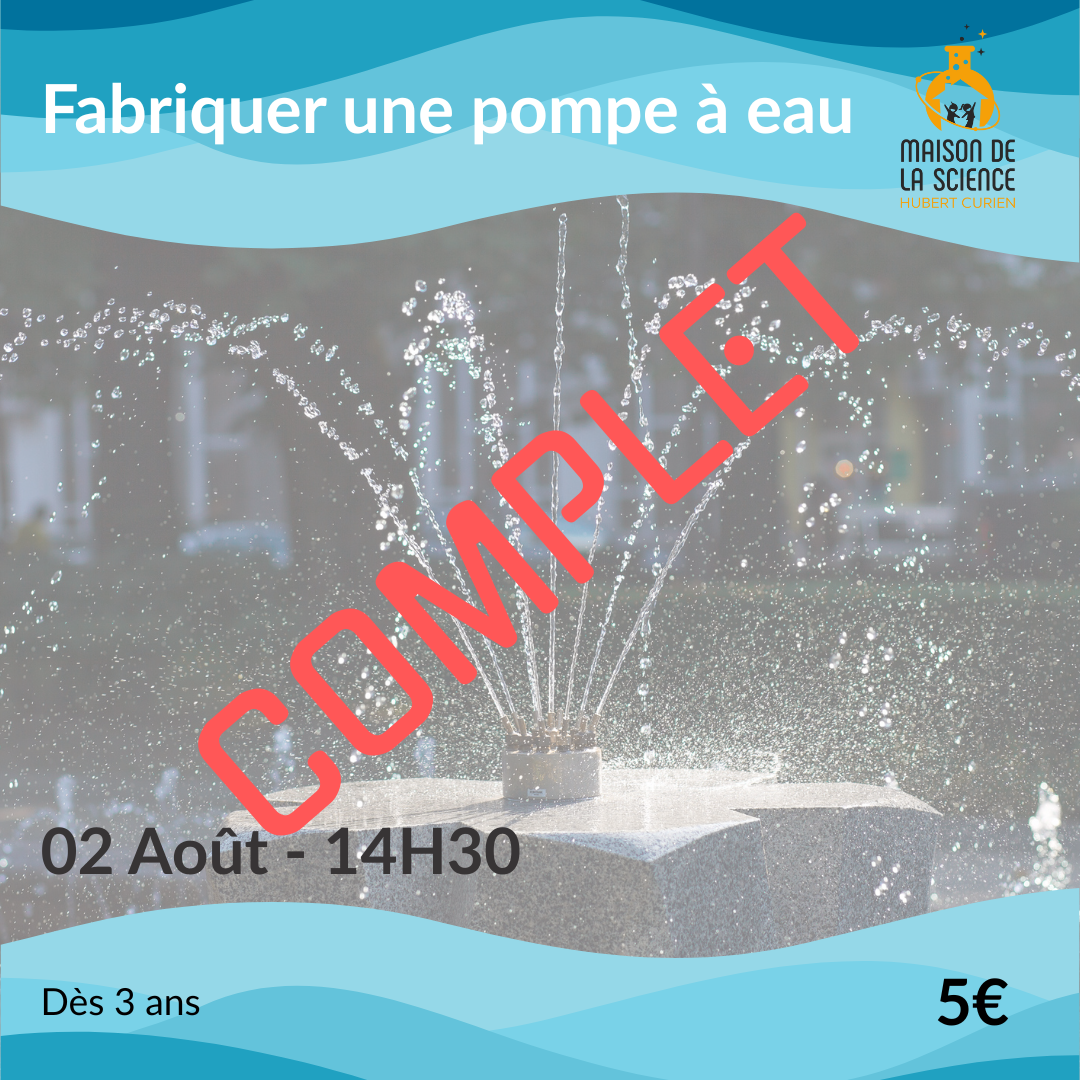 Fabriquer une pompe à eau - COMPLET