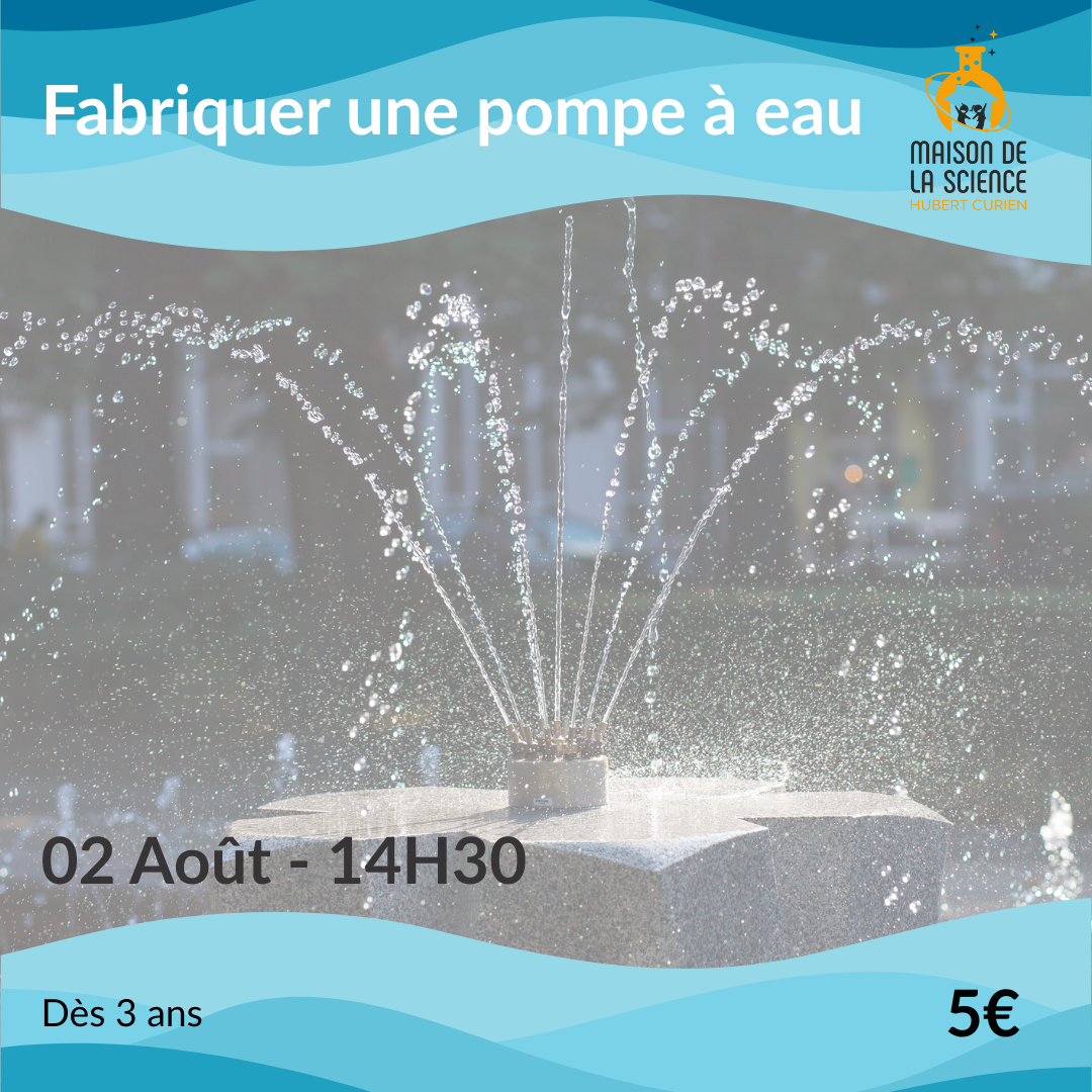 Fabriquer une pompe à eau